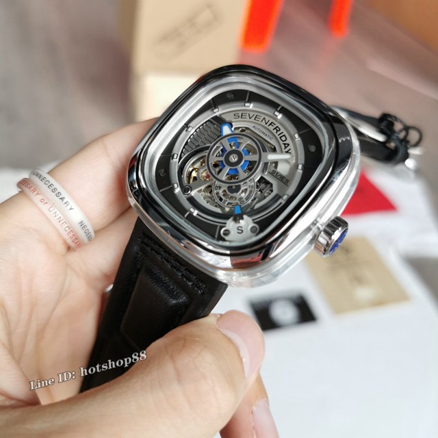 七个星期五时尚男士手表 sevenFriday自动机械男士腕表 gjs1197